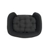 Ridstar 30.25 in. W Pet Sofa Bed with Backrest For Small Dogs-Dark Gray - 3 of 4
