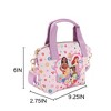 Disney Princess Character Heart Pink 9.25” Mini PU Handbag - 4 of 4
