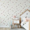 Dotty Polka Pink and Gold Wallpaper - 2 of 4