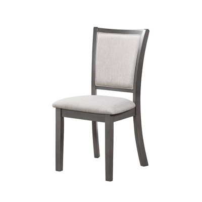 New Classic Furniture,Amy Dining Chair (Set of 2)-Gray
