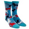 Crazy Dog T-Shirts Women's Easily Distracted By Dogs Socks Funny Pet Puppy Dog Lover Novelty Footwear - 2 of 4