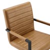 Modway Savoy Vegan Leather Dining Chairs - Set of 2 - 3 of 4