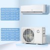 35000 BTU 4-Zone Mini Split Air Conditioner and Heat Pump System, 19 SEER2 with 4 x 12,000 BTU Indoor Units,208-230V,Smart Control - 2 of 4