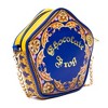 Harry PotterBag, Crossbody, Figural, Chocolate Frog Candy Box Replica Debossed Gold, Blue, Vegan Leather - 2 of 4