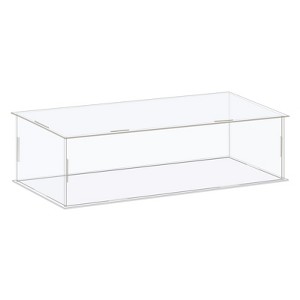 Unique Bargains Acrylic Dustproof Protection Showcase for Collectibles Display - 1 of 3