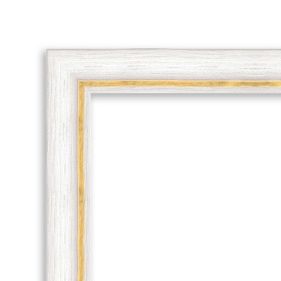 Morgan White Gold 11x14 Wood Wall Picture Frame