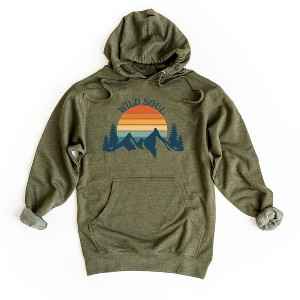 Simply Sage Market Women's Graphic Hoodie Wild Soul Colorful - 1 of 2