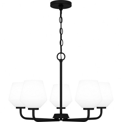 Quoizel Lighting Nielson 5 - Light Chandelier in  Matte Black