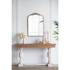 Dexmalle Wall Mounted Mirror with Baroque Arch Frame - 2 of 4