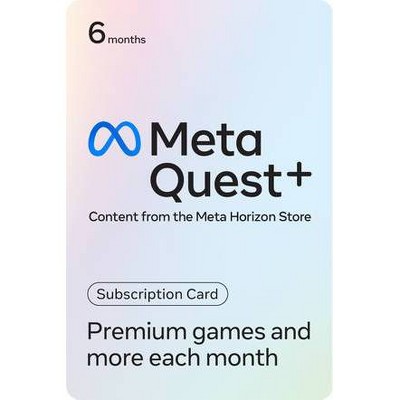 Meta Quest+ Subscription Gift Card (Digital)