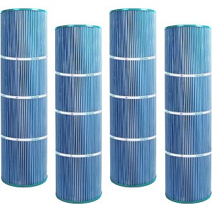 Hurricane 4 Pack Elite Aseptic Pool Filter Cartridge Replacement for PA100N, Unicel C-7487, Filbur FC-1270, Super-Star-Clear C4000, SwimClear C4020 - 1 of 4