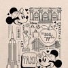 Women's - Disney - Mickey & Friends Lightweight French Terry Wide Neck Long Sleeve Shirt - 2 of 4