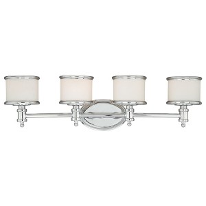 Vaxcel Carlisle 4 - Light Vanity in  Chrome - 1 of 4