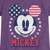 Girls' - Disney - Americana Fitted Short Sleeve Graphic T-Shirt - 2 of 4