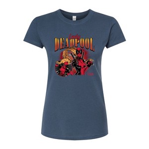 Women's - Marvel - Lady Deadpool Fitted Graphic T-Shirt - 1 of 2