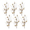 Sleigh Bell Twig Spray (Set of 6) - 2 of 3