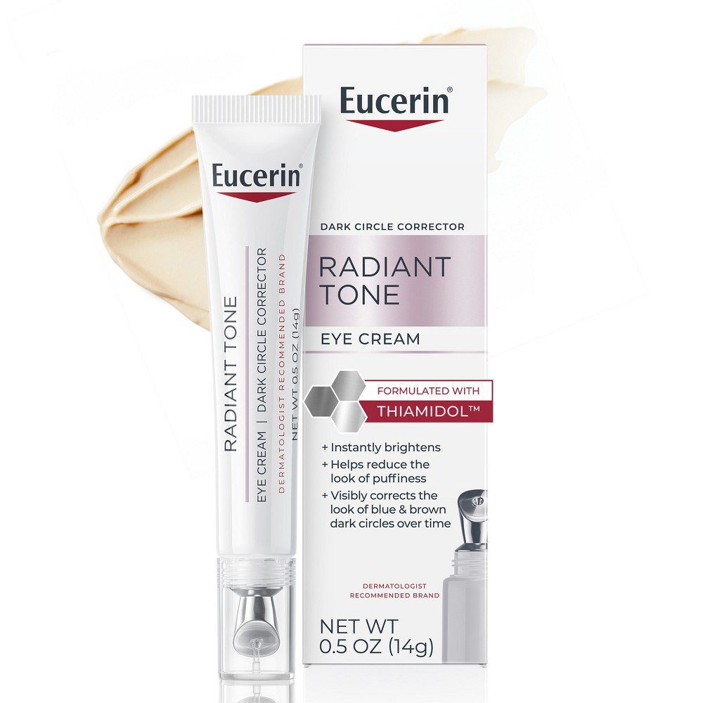 Eucerin Radiant Tone Eye Cream with applicator - 0.15oz