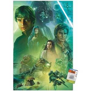 Trends International Star Wars: The Return Of The Jedi - Celebration Mural Unframed Wall Poster Prints - 1 of 4