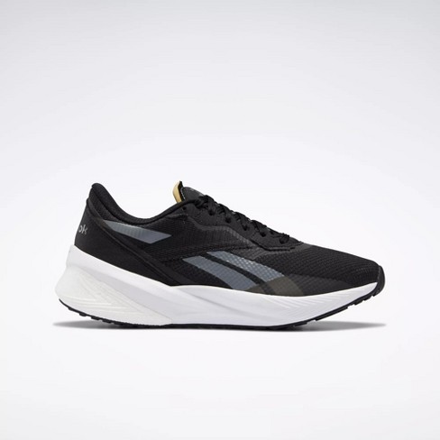 Women's black outlet reebok tennis shoes