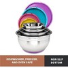 Bellemain Stainless Steel Mixing Bowls with Lids Non-Slip, Nesting, Easy-Grip 4-Piece Set for Baking - 4 of 4