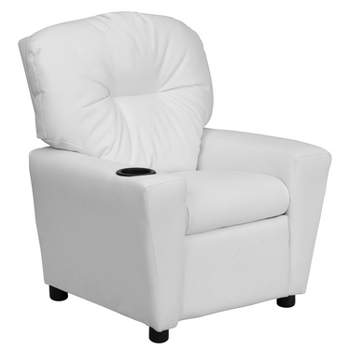 Flash Furniture Contemporary Kids Recliner with Cup Holder