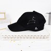 Pavilion Gift Company - Leo - Black Adjustable Hat - Hats - 4 of 4