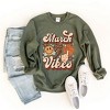 Simply Sage Market Women's Graphic Sweatshirt March Vibes Basketball Cheetah - 3 of 4