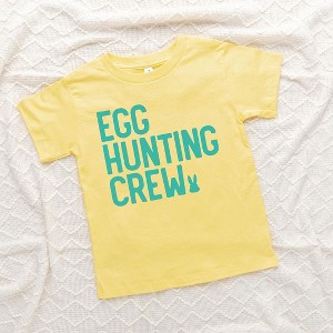 The Juniper Shop Egg Hunting Crew Bunny Toddler Short Sleeve Tee - 1 of 2