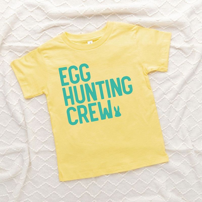 The Juniper Shop Egg Hunting Crew Bunny Toddler Short Sleeve Tee, 1 of 3