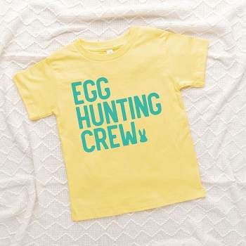 The Juniper Shop Egg Hunting Crew Bunny Toddler Short Sleeve Tee