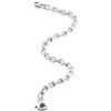 Pompeii3 Men's Round Link 14k Gold (18gram) or Platinum (28gram) 5mm Bracelet 8.5" - 3 of 4