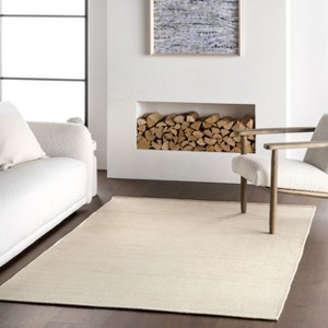 nuLOOM Salima Solid Indoor/Outdoor Area Rug - 1 of 4