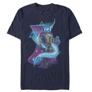 Men's Marvel Spider-Man: Far From Home Mysterio Swirl T-Shirt - 1 of 4