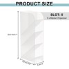 Unique Bargains PVC Space Saving 5 Slots Design Marker Organizers 3.6" x 8.1" 2 Pcs - 2 of 4