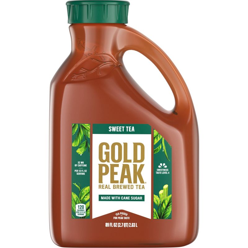 Gold Peak Sweetened Black Iced Tea Drink - 89 fl oz, 2 of 10