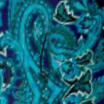 navy swirly paisley