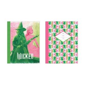 Wicked Pink & Green Composition Notebook Set (Set of 2) - by  Insight Editions (Paperback) - 1 of 1