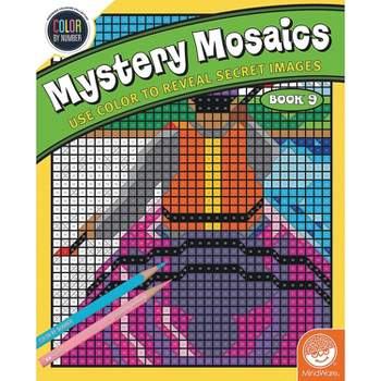 MindWare Color By Number Mystery Mosaics: Book 9 - Coloring Books