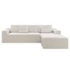104" Cloud Corduroy L-Shaped Sectional Sofa with Chaise - 3 of 4