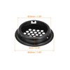Unique Bargains Stainless Steel Dust-Proof Mesh Hole Circular Soffit Vents 20 Pcs - 2 of 4