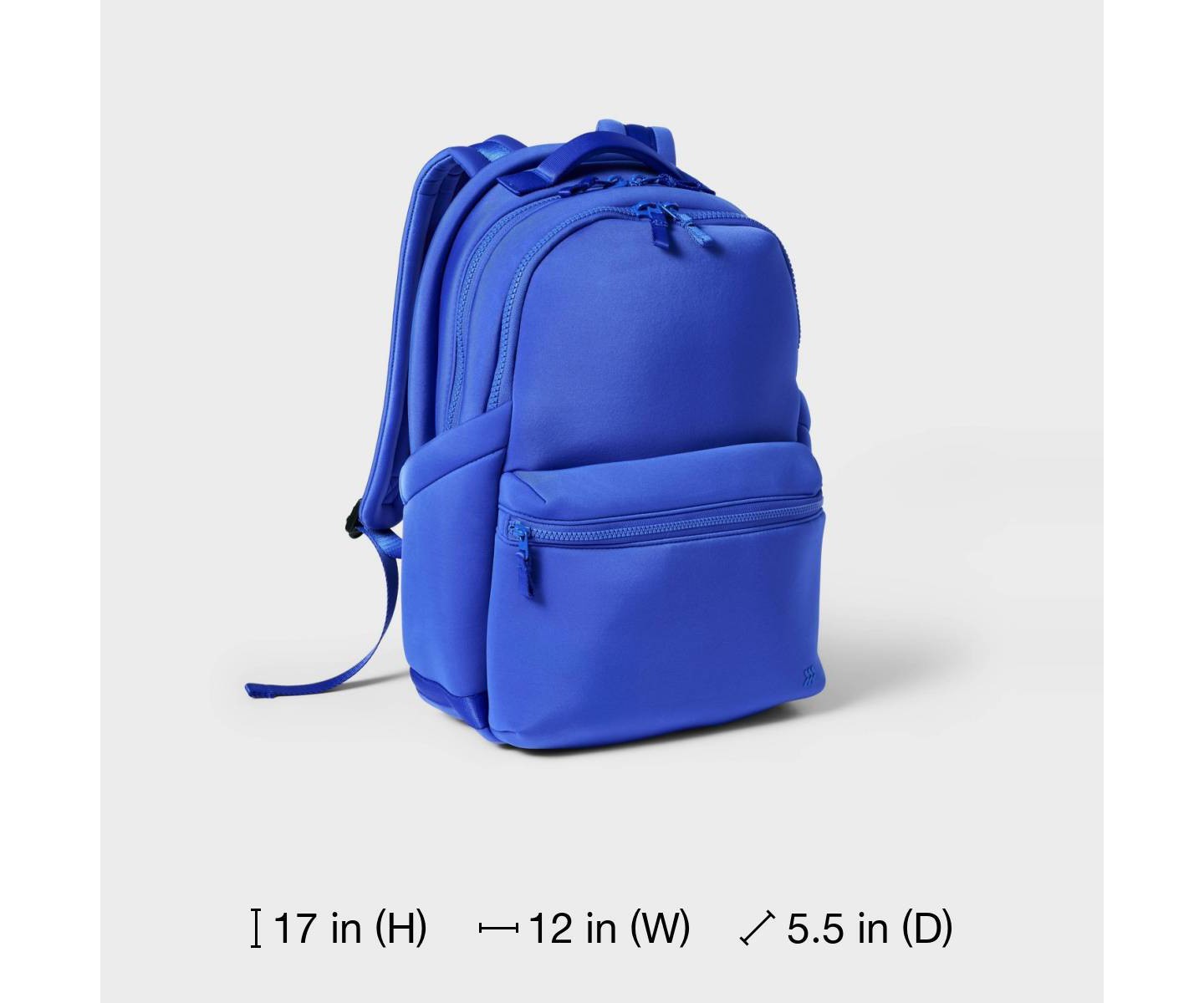 Рюкзак All In Motion Faux Neoprene 17", цвет: Синий — фото 5