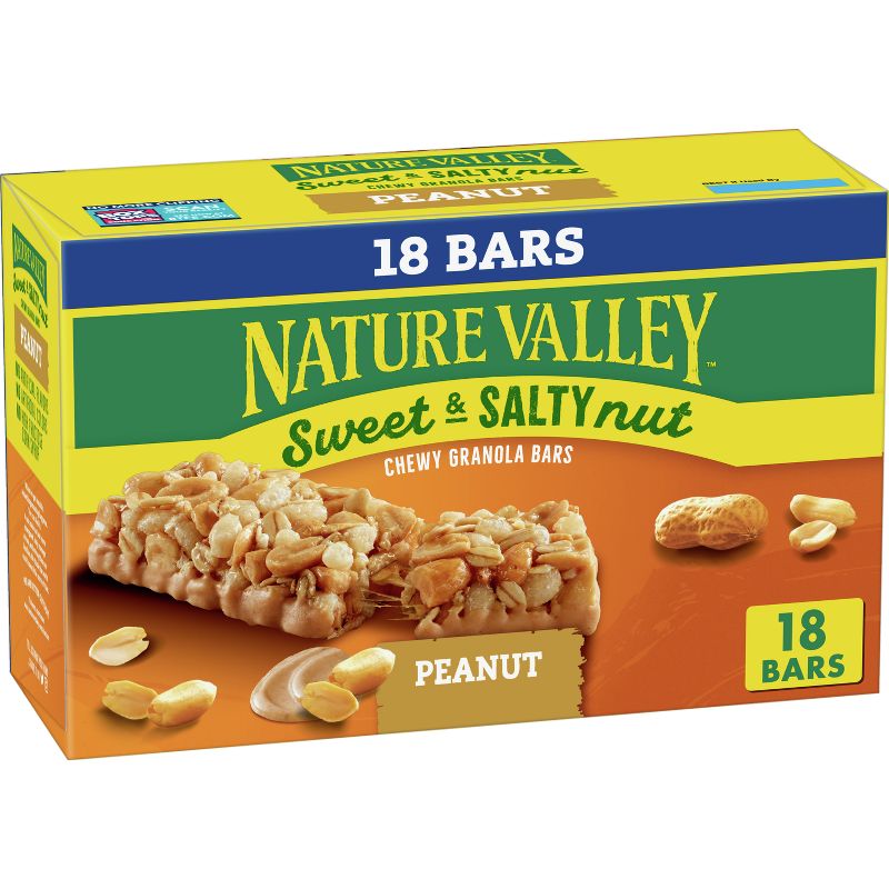 Nature Valley Sweet N Salty Granola Bars - 18ct/1.49oz, 1 of 8