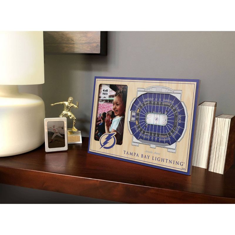 NHL Tampa Bay Lightning 4&#34;x6&#34; 3D StadiumViews Picture Frame, 2 of 6