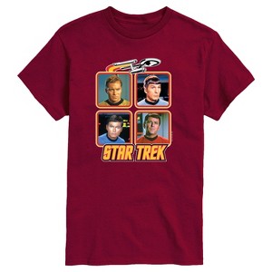 Men's - Star Trek - Retro Original Series Crew Short Sleeve Graphic T-Shirt - 1 of 4
