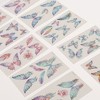 Unique Bargains Adult Simple Butterfly Fake Temporary Tatto Assorted Color 1 Set - 3 of 4