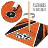 NCAA Oklahoma State Cowboys Horseshoe Bag Toss Game Set - 4 of 4