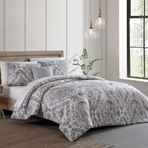 Modern Threads Gloria Vanderbilt 8-Piece Printed Complete Bedding Set, Marissa. - 1 of 4