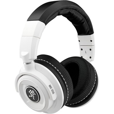 Mackie MC-350 Limited Edition White Professional Closed-Back Headphones White