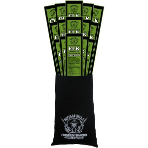 Buffalo Bills 15-Piece Elk Stick Black Velour Gift Bag (15 wrapped 1oz Elk sticks) - 1 of 4