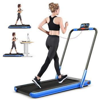 2 In 1 Under Desk Electric Treadmill 2.5hp, With Bluetooth App And Speaker,  Remote Control, Display, Walking Jogging Running Machine-modernluxe : Target